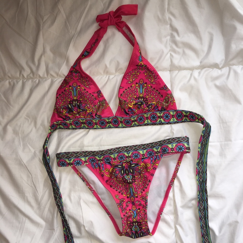 Bright bikini